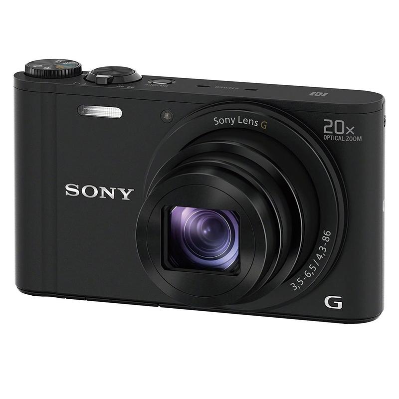 Câmera Digital Cyber-shot Dsc Wx350 Preta - Sony - Câmera Semi e